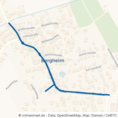 Mittlere Straße Steinheim Bergheim 