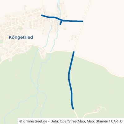 Grünegger Straße Apfeltrach Köngetried 