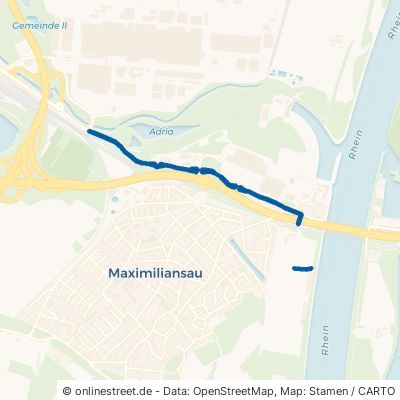 Maximilianstraße Wörth am Rhein Maximiliansau 
