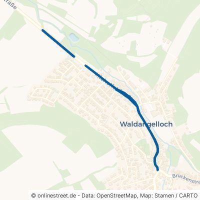 Michelfelder Straße Sinsheim Waldangelloch 
