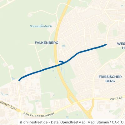 Westerallee Flensburg Westliche Höhe 