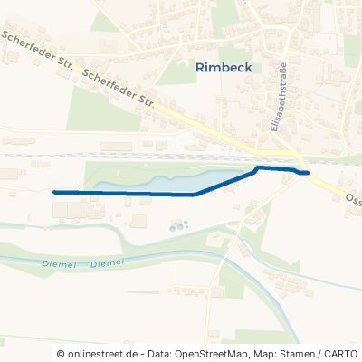 Mühlenweg Warburg Rimbeck 