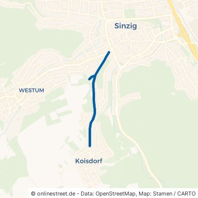 Koisdorfer Straße Sinzig Koisdorf 