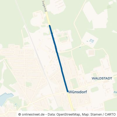 Berliner Allee Zossen Wünsdorf 