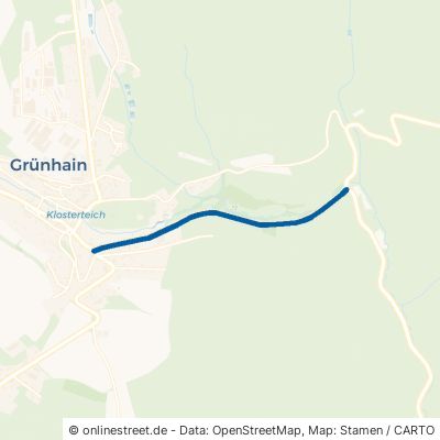 Oswaldtalstraße Grünhain-Beierfeld Grünhain 