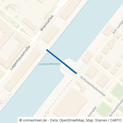 Mittlere Drehbrücke Ludwigshafen am Rhein 