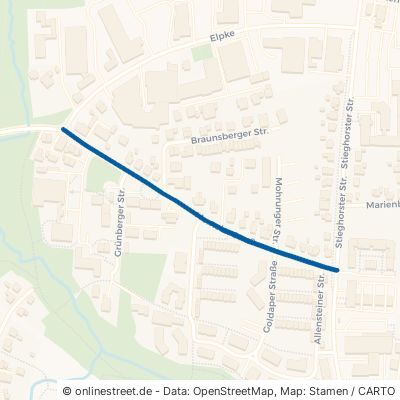 Memeler Straße Bielefeld Stieghorst 