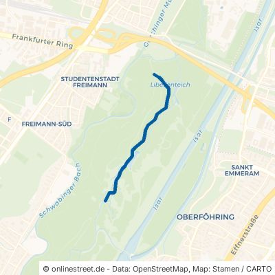 Friedrich-Ludwig-Von-Sckell-Weg München Alte Heide-Hirschau 