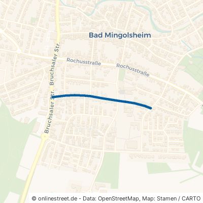 Ohrenbergstraße 76669 Bad Schönborn Mingolsheim Mingolsheim
