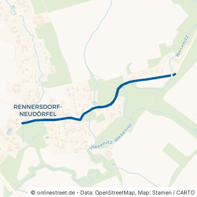 Wesenitztalstraße Stolpen Rennersdorf-Neudörfel 