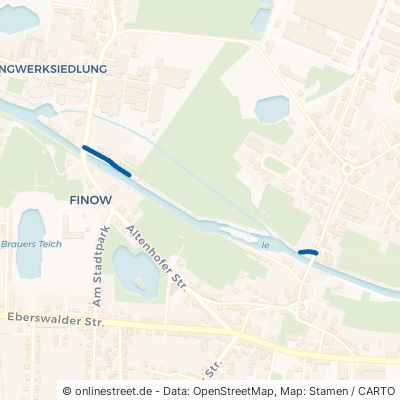 Am Finowkanal Eberswalde Finow 