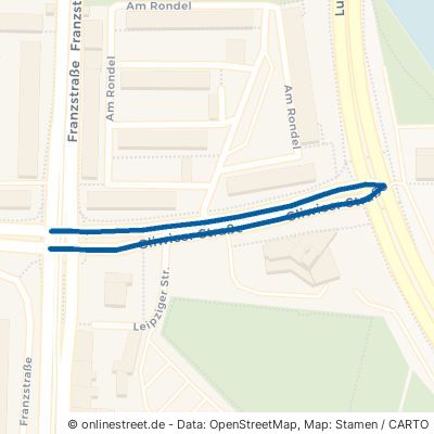 Gliwicer Straße Dessau-Roßlau Innenstadt 