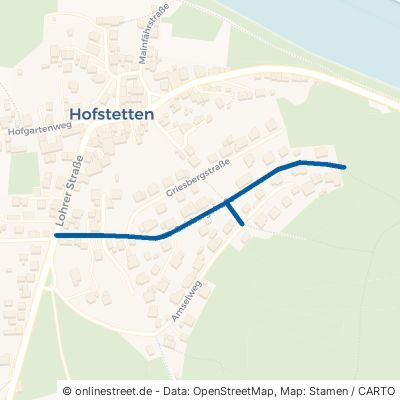 Geisbergstraße Gemünden am Main Hofstetten 