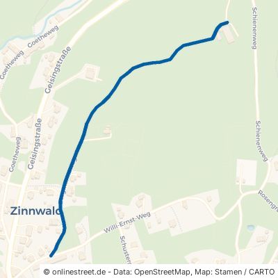 Bergmannsweg Altenberg Zinnwald-Georgenfeld 