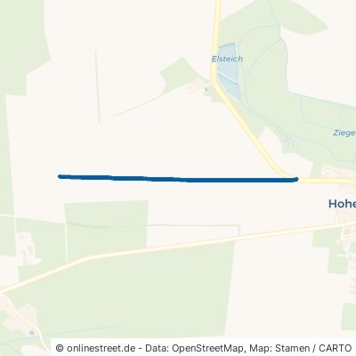 Badrinaer Weg Zschepplin Hohenprießnitz 