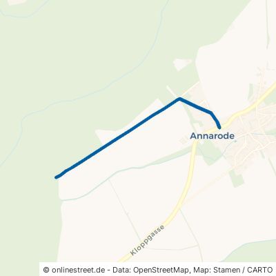 Kohlenstraße Mansfeld Annarode 