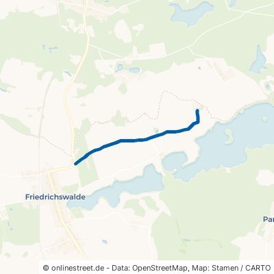 Ahlimbswalder Weg Friedrichswalde 