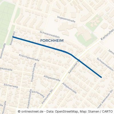 Hardtstraße 76287 Rheinstetten Forchheim Forchheim