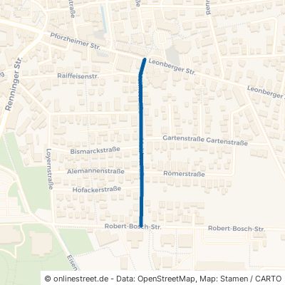 Moltkestraße Rutesheim 