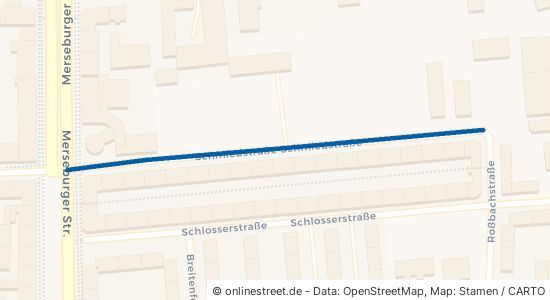 Schmiedstraße 06112 Halle (Saale) Lutherplatz Stadtbezirk Süd