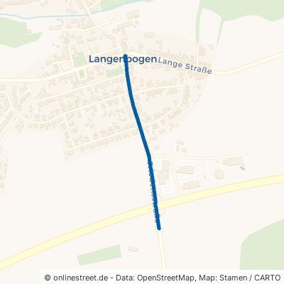 Friedensstraße Teutschenthal Langenbogen 