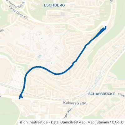 Breslauer Straße Saarbrücken Eschberg 