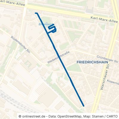 Marchlewskistraße Berlin Friedrichshain 