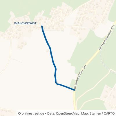 Dorfner Weg Icking Walchstadt 