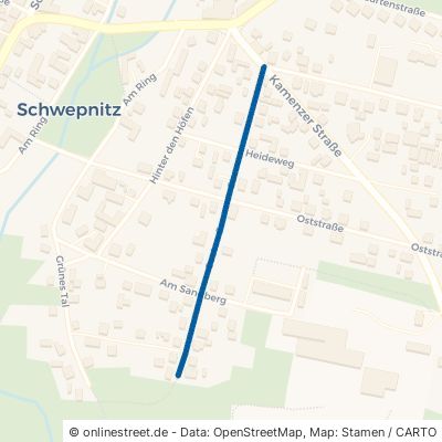 Gustav-Sommer-Straße Schwepnitz 
