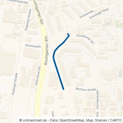 Erfurter Straße Bietigheim-Bissingen Bietigheim 