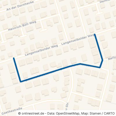 Grimmelshausenstraße Erlensee Langendiebach 