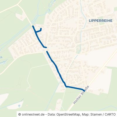 Wellbachstraße Oerlinghausen Lipperreihe 