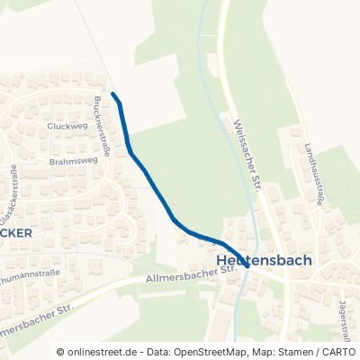 Bürgweg 71573 Allmersbach im Tal Heutensbach 
