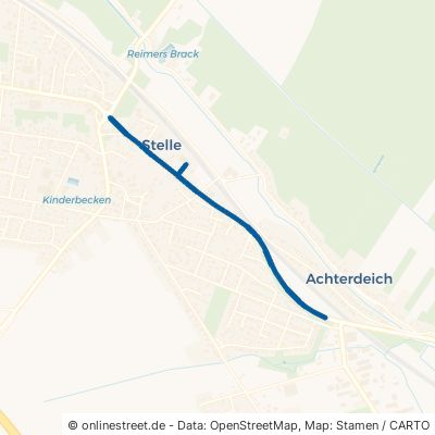 Lüneburger Straße Stelle Achterdeich 