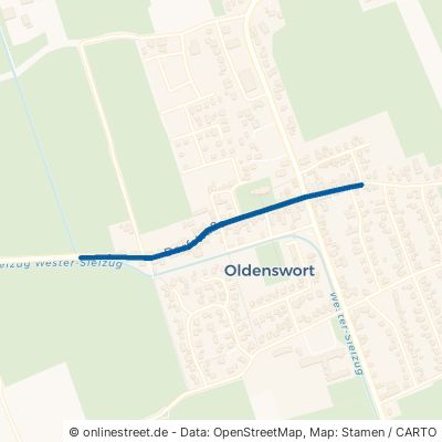 Dorfstraße Oldenswort 