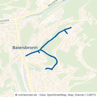 Uhlandweg Baiersbronn 