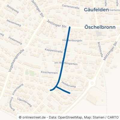 Jahnstraße Gäufelden Öschelbronn 