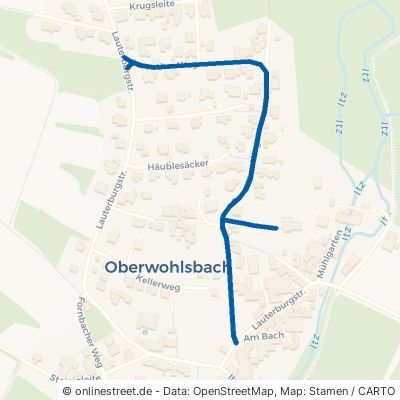 Gereuther Weg Rödental Oberwohlsbach 