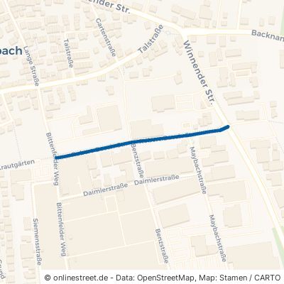 Robert-Bosch-Straße Affalterbach 