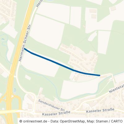 Wichtelbrunnenstraße Niestetal Heiligenrode 