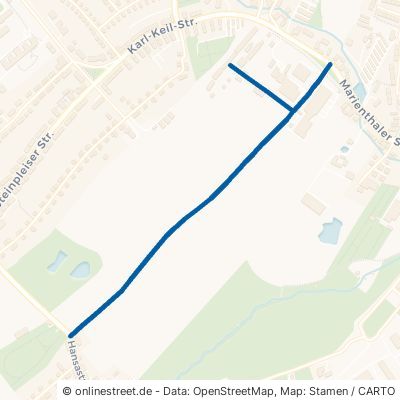 Brander Weg Zwickau Marienthal 