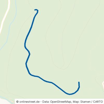 Mitllerer Kircheckweg Kleines Wiesental Tegernau 