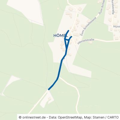 Maibuchenweg Gummersbach Hömel 