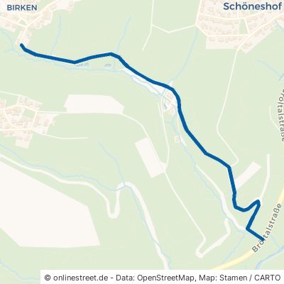 Birkenmühler Weg Neunkirchen-Seelscheid Birkenmühle 