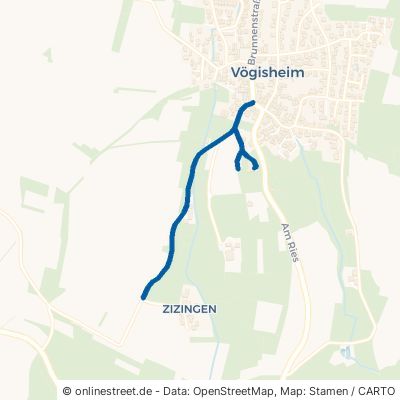 Zizinger Weg Müllheim Vögisheim 