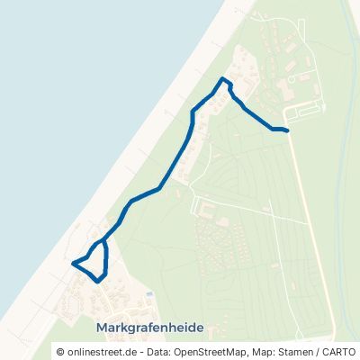 Dünenweg Rostock Markgrafenheide 