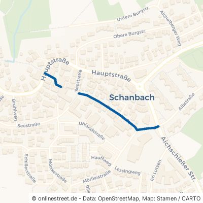 Gartenstraße Aichwald Schanbach 