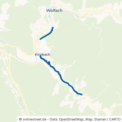 Talstraße Wolfach Kirnbach 