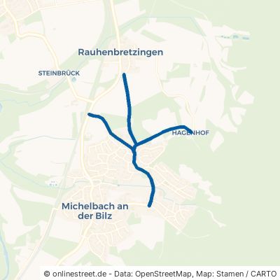 Hagenhofweg Michelbach an der Bilz Michelbach 