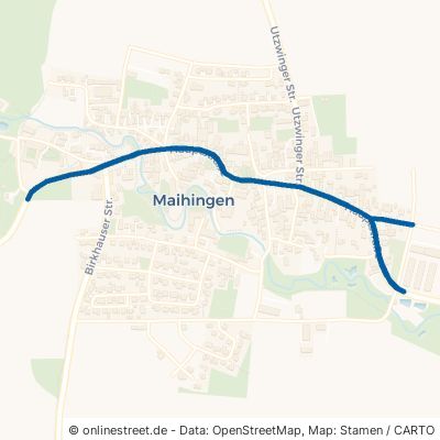 Hauptstraße Maihingen 